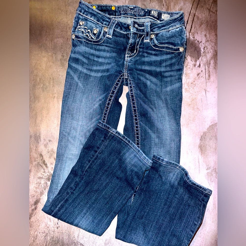 Miss me jeans girls size 10 boot cut